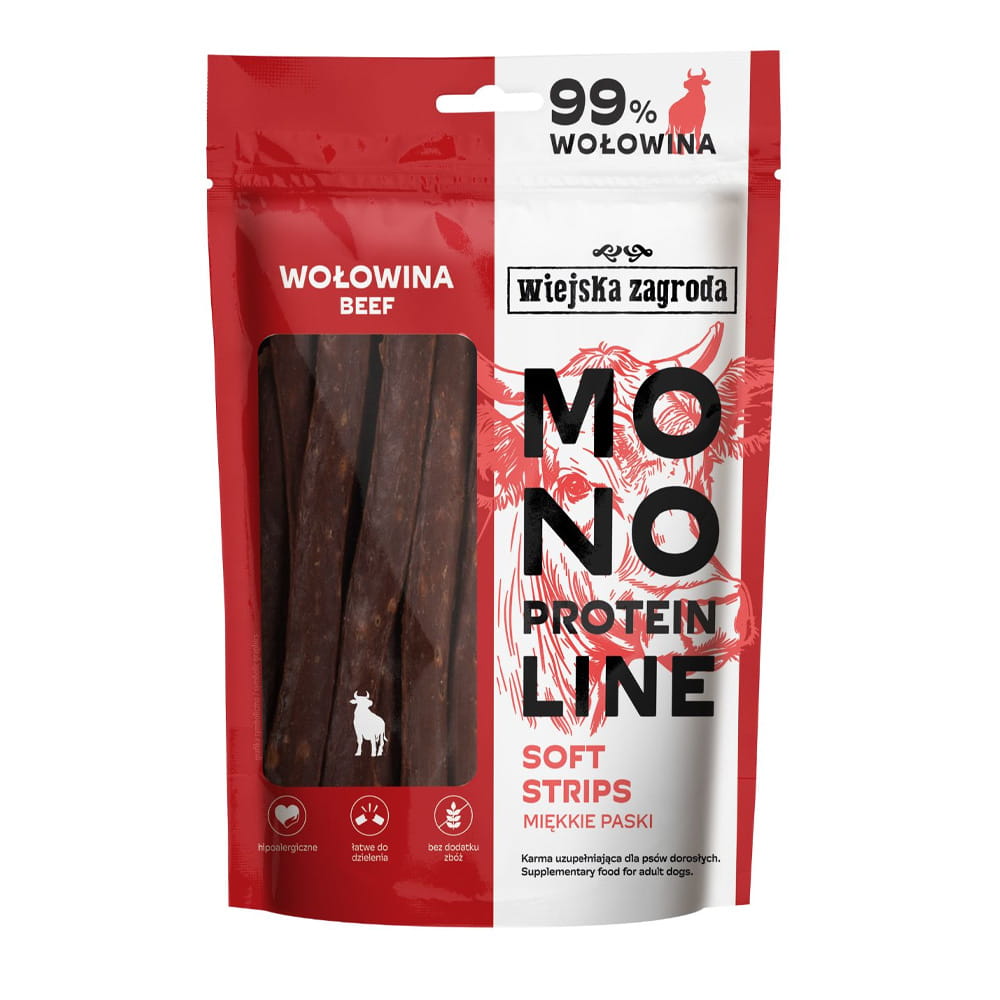 Wiejska Zagroda Przysmak dla psa Monoproteinowe Przysmaki (dorosły) 4x115g